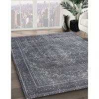 Traditional Silver Gray Persian Rug, tr3733