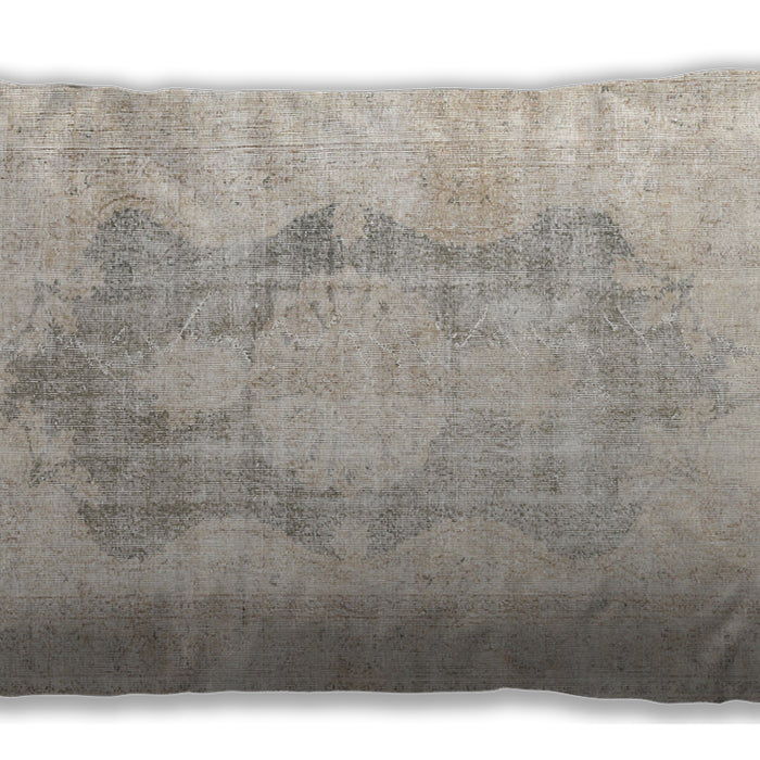 Traditional Classic Rectangular Golden Silk Gold Lumbar Throw Pillow, 13 inch by 19 inch, lbtr3734