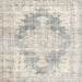 Square Traditional Champagne Beige Persian Rug, tr3739