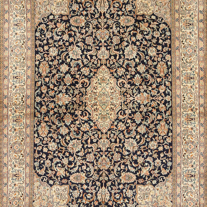 Traditional Reddish Brown Medallion Rug, tr373