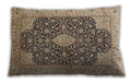 Traditional Classic Rectangular Sepia Brown Lumbar Throw Pillow, 13 inch by 19 inch, lbtr373