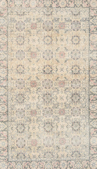 Machine Washable Traditional Light French Beige Brown Rug, wshtr3741