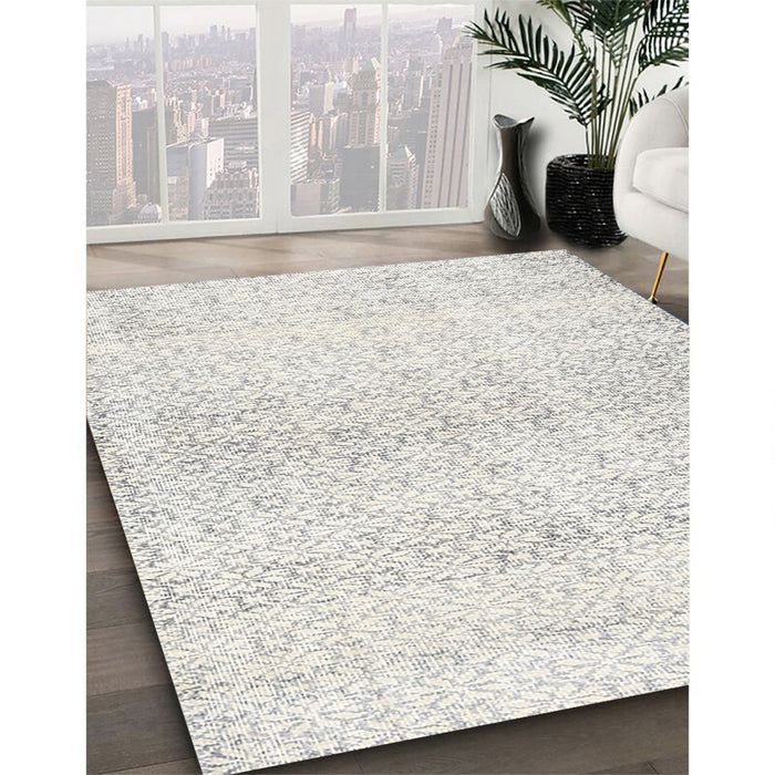 Machine Washable Traditional Off White Beige Rug in a Family Room, wshtr3744