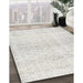 Machine Washable Traditional Off White Beige Rug in a Family Room, wshtr3744