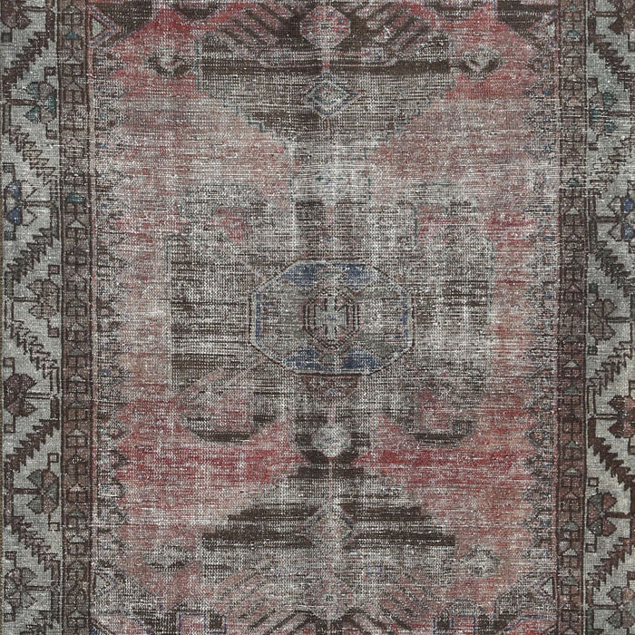 Machine Washable Traditional Rosy Pink Rug, wshtr3745