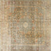Square Traditional Copper Brown Persian Rug, tr3747