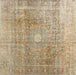 Machine Washable Traditional Copper Brown Rug, wshtr3747