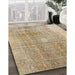 Machine Washable Traditional Copper Brown Rug in a Family Room, wshtr3747