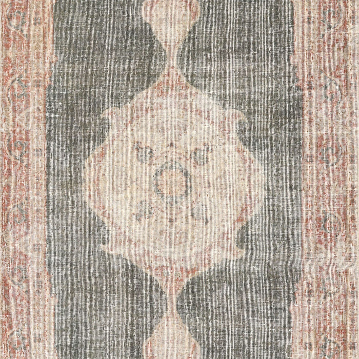 Machine Washable Traditional Dark Almond Brown Rug, wshtr3750