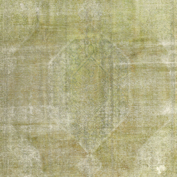 Traditional Copper Green Persian Rug, tr3755