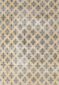 Machine Washable Traditional Brown Rug, wshtr3762