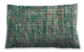 Traditional Classic Rectangular Sea Green Lumbar Throw Pillow, 13 inch by 19 inch, lbtr3765