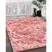 Machine Washable Traditional Red Rug in a Family Room, wshtr3766