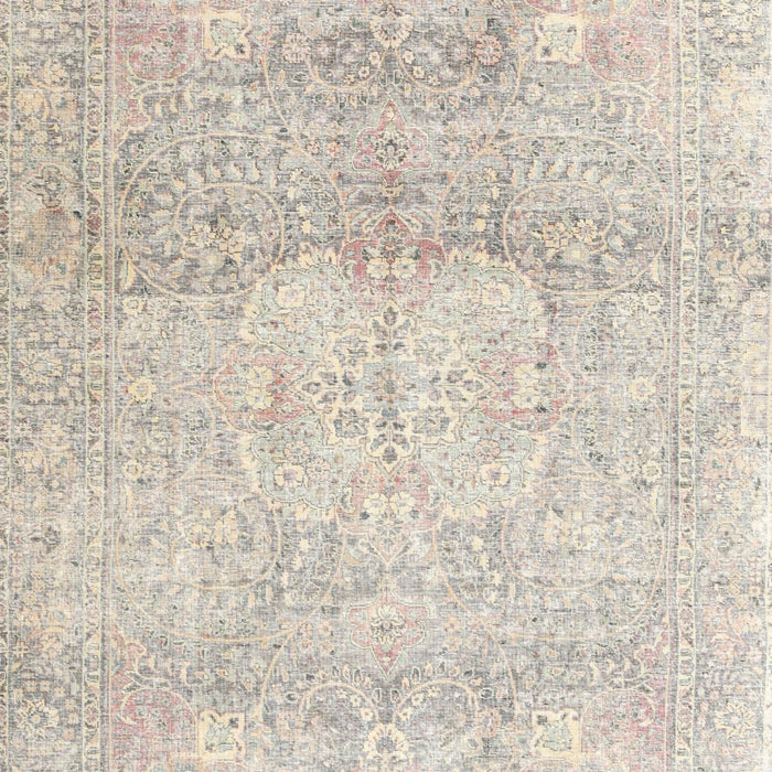 Traditional Sage Green Persian Rug, tr3769