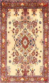 Machine Washable Traditional Red Rug, wshtr3771