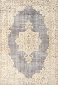 Machine Washable Traditional Light French Beige Brown Rug, wshtr3775