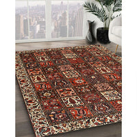 Traditional Maroon Red Persian Rug, tr3776