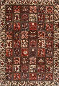 Machine Washable Traditional Maroon Red Rug, wshtr3776