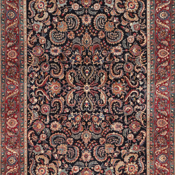 Traditional Orange Salmon Pink Persian Rug, tr3777