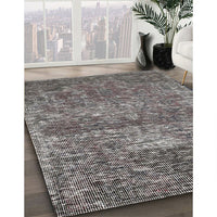 Traditional Charcoal Gray Persian Rug, tr3778