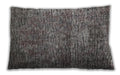 Traditional Classic Rectangular Western Charcoal Gray Lumbar Throw Pillow, 13 inch by 19 inch, lbtr3778