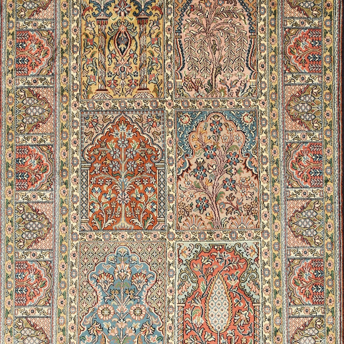 Machine Washable Traditional Chestnut Brown Rug, wshtr377