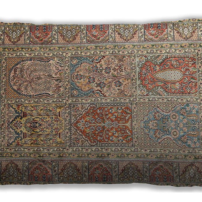Traditional Classic Rectangular Chestnut Brown Lumbar Throw Pillow, 13 inch by 19 inch, lbtr377