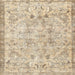 Square Traditional Khaki Gold Persian Rug, tr3780