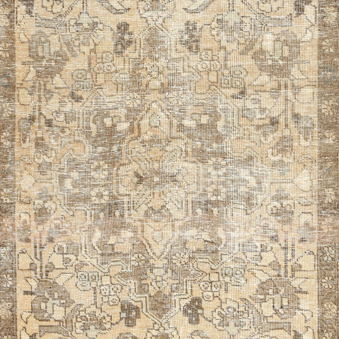 Traditional Khaki Gold Persian Rug, tr3780