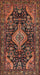 Traditional Gold Brown Persian Rug, tr3787
