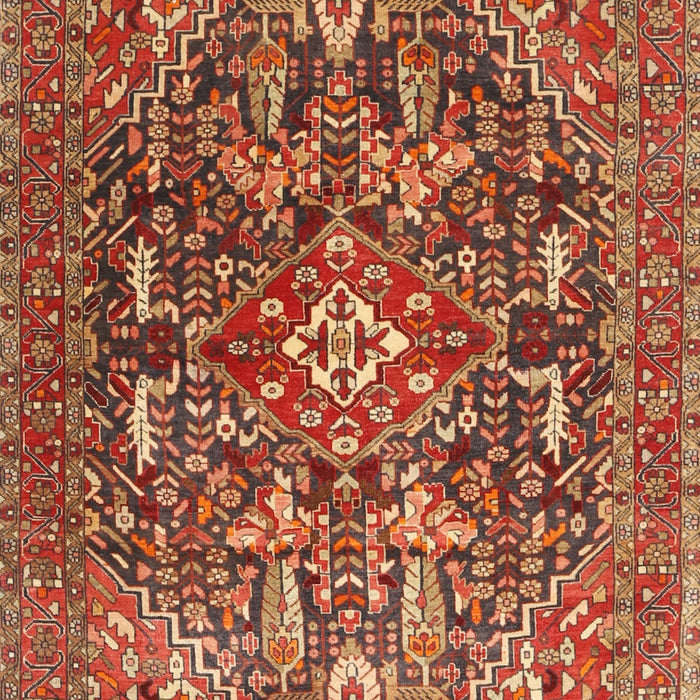 Traditional Bronze Brown Persian Rug, tr3789