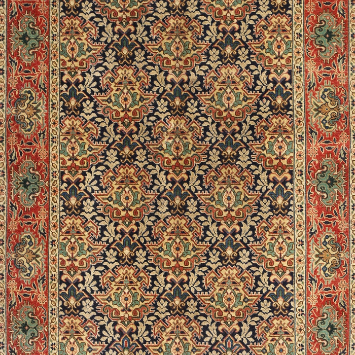 Traditional Saffron Red Persian Rug, tr3790