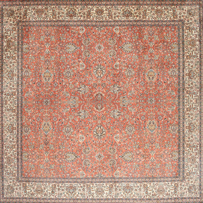 Traditional Brown Persian Rug, tr379