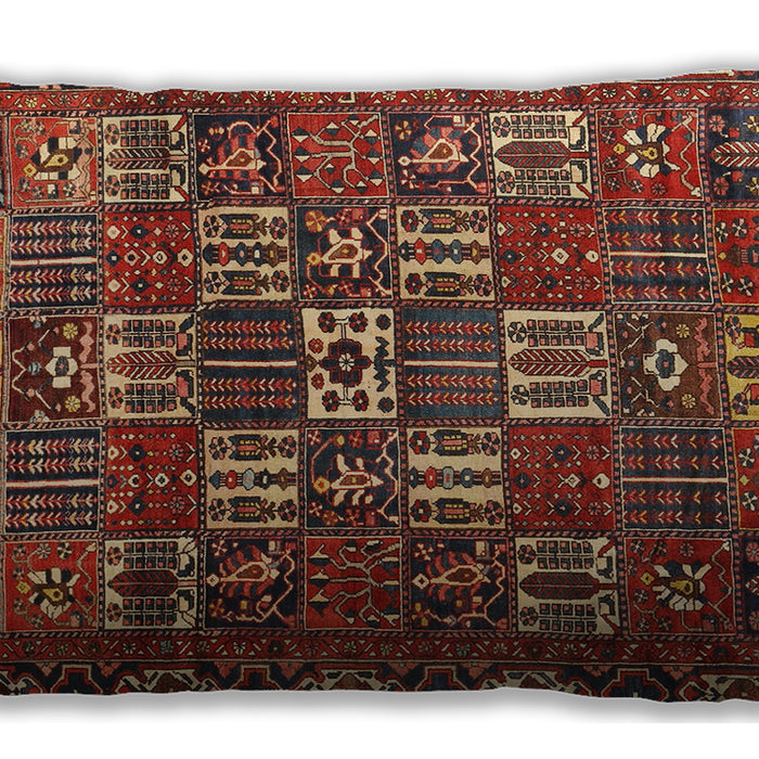 Traditional Classic Rectangular Tomato Red Lumbar Throw Pillow, 13 inch by 19 inch, lbtr3803