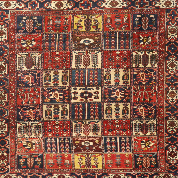 Square Traditional Red Persian Rug, tr3803