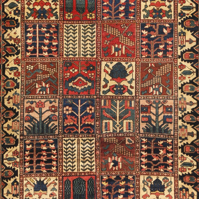 Traditional Saffron Red Persian Rug, tr3807