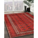 Traditional Red Persian Rug in Family Room, tr3808
