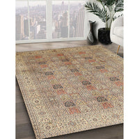 Traditional Sienna Brown Persian Rug, tr380