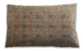 Traditional Classic Rectangular Sienna Brown Lumbar Throw Pillow, 13 inch by 19 inch, lbtr380