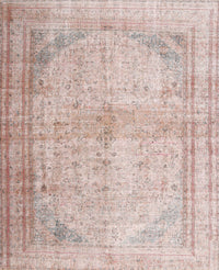 Machine Washable Traditional Light Copper Gold Rug, wshtr3810