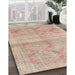 Traditional Brown Persian Rug in Family Room, tr3812