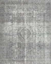 Machine Washable Traditional Grey Gray Rug, wshtr3817