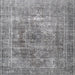 Square Traditional Gray Persian Rug, tr3819