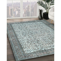 Traditional Gray Persian Rug, tr3824