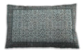 Traditional Classic Rectangular Gray Lumbar Throw Pillow, 13 inch by 19 inch, lbtr3824