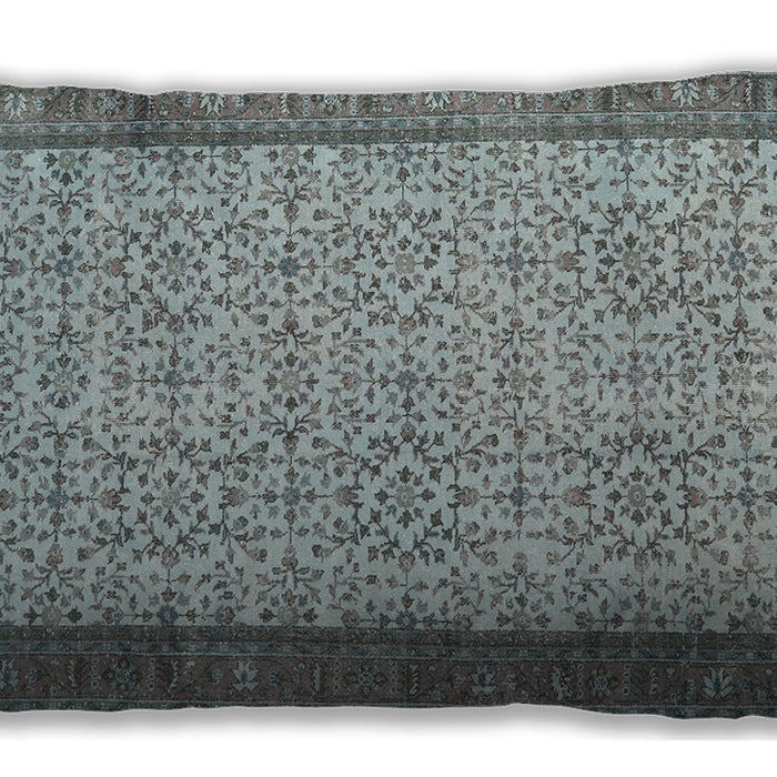 Traditional Classic Rectangular Gray Lumbar Throw Pillow, 13 inch by 19 inch, lbtr3824