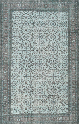 Machine Washable Traditional Grey Gray Rug, wshtr3824