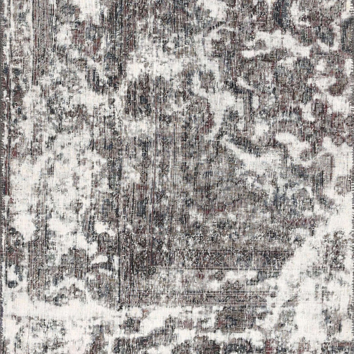 Machine Washable Traditional Gray Rug, wshtr3826