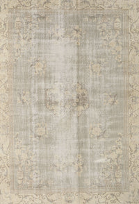 Machine Washable Traditional Light French Beige Brown Rug, wshtr3829