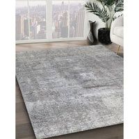 Traditional Silver Gray Persian Rug, tr3830